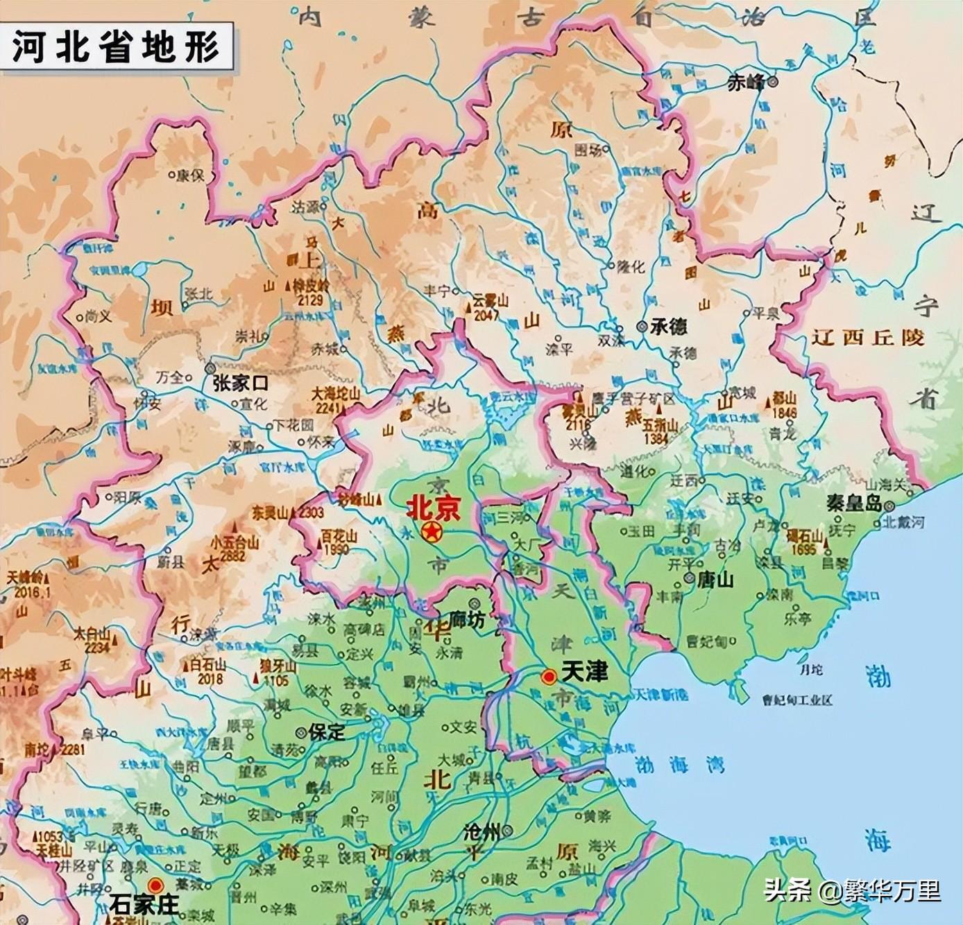 张家口是哪个省的城市，张家口在河北的位置